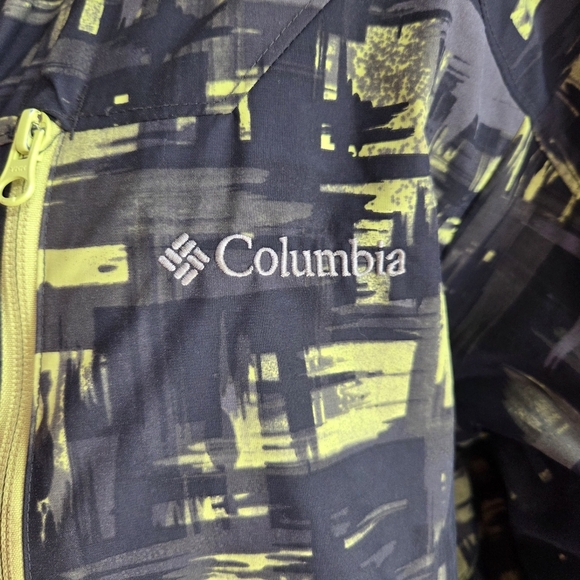 Columbia Men's Black and Yellow Performance Jacket Size L - Picture 7 of 9